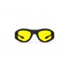 Occhiali Antiappannanti per Moto e Tiro Sportivo AF125A - lente gialla - visione frontale -Bertoni Italy