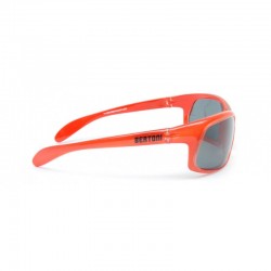 Polarized Sunglasses P545B - Fishing Ski Watersports Golf Running - side view - Bertoni Italy