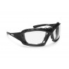 Photochromic Sunglasses for Motorcycle, Ski and Free Fly with Optical Insert F366A - Bertoni Italy