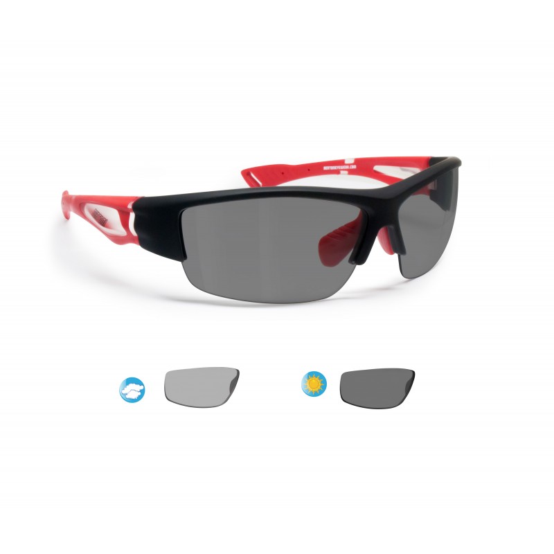 Klar oder Polarisierte Linsen sunglasses restorer Sportbrille für Herren und Damen Angliru Selbsttönend 