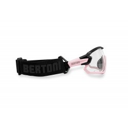BERTONI Occhiali Ciclismo Running MTB Sci Tennis Sport Fotocromatici Quasar F con Clip da Vista
