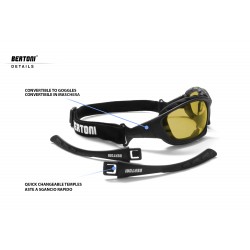 Photochrome Polarisierte Sportbrillen mit Sehstarke P366FTA