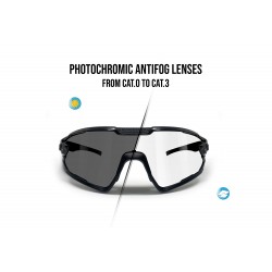 Photochrome Sportbrille mit Sehstärke QUASAR F
