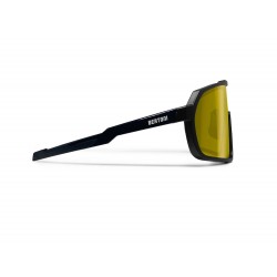 Sport Prescription Sunglasses Wide Photochromic Polarized Yellow Lens GEMINI 01Y Bertoni