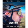 Sport Sunglasses Wide Photochromic Polarized Yellow Lens ALPHA Y