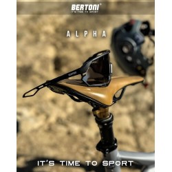 Sport Sunglasses Wide Photochromic Polarized Yellow Lens ALPHA Y