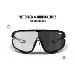 Photochromic Cycling Sunglasses Wide Lens ALPHA 01PH