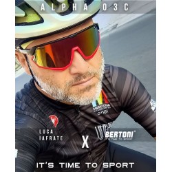 Lunettes Cyclisme Photochromiques Verres Miroirs Dorés ALPHA 01PHG