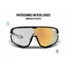 Lunettes Cyclisme Photochromiques Verres Miroirs Dorés ALPHA 01PHG