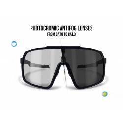 Lunettes Cyclisme Correcteurs Verre Large Photochromiques GEMINI 01PH