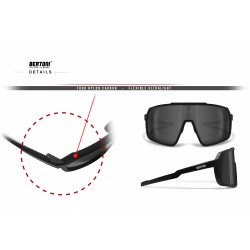 Gafas Ciclismo Running Deporte Tennis Golf MTB Esquí Clip Optico Lentes Recetados Miopía Progressivas Bifocales GEMINI Bertoni