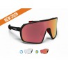 Occhiali Ciclismo Running MTB da Vista Fotocromatici Lente Specchiata Rossa GEMINI 03PHR