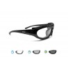 Lunettes de sport photochromiques avec bandeau élastique et clip optique F366N