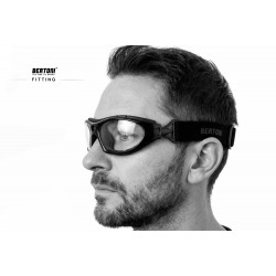 Lunettes de sport photochromiques avec bandeau élastique et clip optique F366N