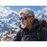 Polarisierte Sonnenbrille für Gletscher, Berge, Skifahren, Angeln und Trekking LIVIGNO