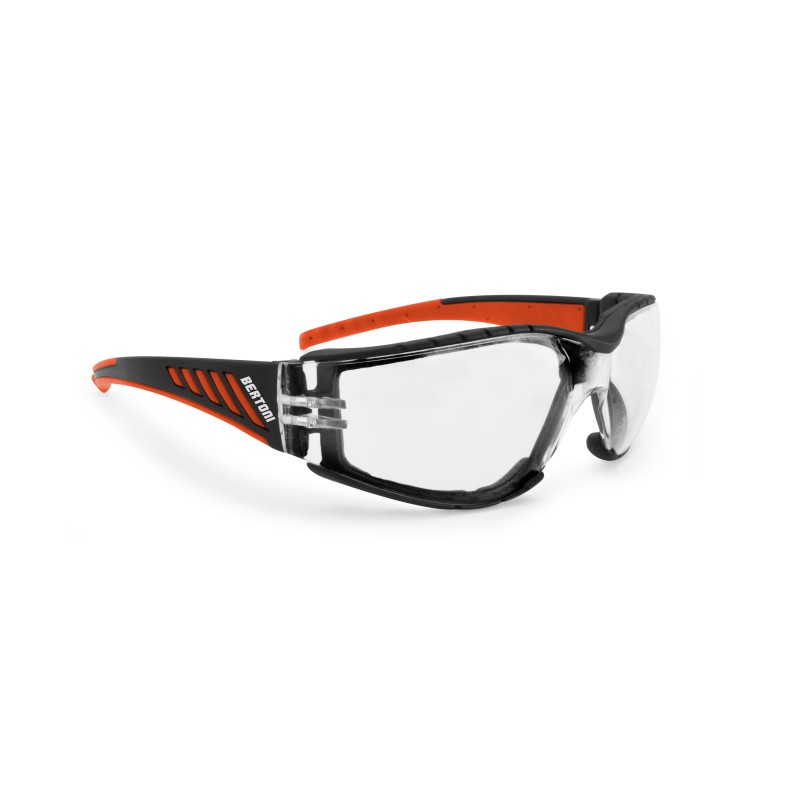 Antibeschlag Sportbrille - Motorradbrille, Skibrille, Schießbrille und Flugbrille AF149HD2 - Bertoni Italy
