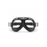 Motocycle Leather Goggles AF193L - front view - Bertoni  Italy