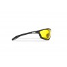 Antifog Sunglasses with Optical Insert AF100A - Motorcycle, Ski and Shooting - side view - Bertoni Italy