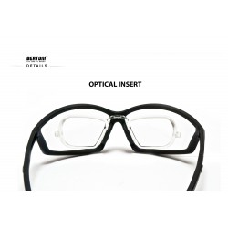 Gafas Antivaho con Inserto Optico AF100 para Moto, Esqui y Tiro - clip optico - Bertoni Italy