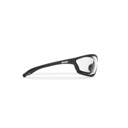 Antifog Sunglasses with Optical Insert AF100B - Motorcycle, Ski and Shooting - side view - Bertoni Italy