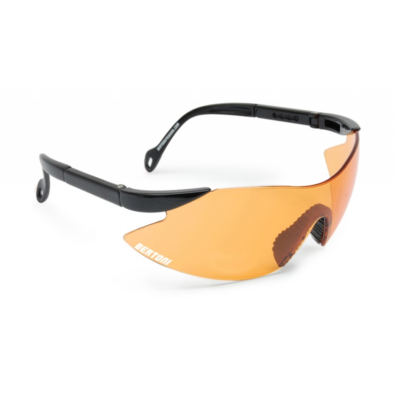 Antibeschlag Sportbrille AF185B - Motorradbrille, Fahrradbrille, Schißbrille und Skibrille - Bertoni Italy