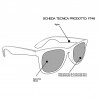 Fashion Sportive Sunglasses FT46 - technical sheet - Bertoni Italy