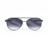 Free Time Aviators Sunglasses FT689A - 70’s and 80’s style - Harley and Chopper - front view - Bertoni Italy