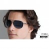 Free Time Aviators Sunglasses FT689A - 70’s and 80’s style - Harley and Chopper - fitting - Bertoni Italy