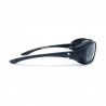 Gafas Polarizadas Antireflejo P123A para Moto, Esqui, Trekking y Pesca - vista lateral - Bertoni Italy