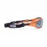 Gafas Polarizadas Antireflejo P114B para Moto, Pesca, Esqui y Deportes Acuaticos - vista lateral - Bertoni Italy
