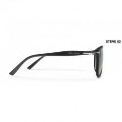 Vintage Fashion Sunglasses STEVE02 - side view - Bertoni Italy
