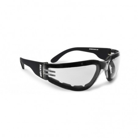 Antibeschlag Sportbrille mit Sehstärke AF150B - Motorradbrille und Schießbrille - Bertoni Italy