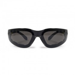 Antifog Sunglasses with Optical Insert AF150C - Motorbike, ski, shooting - front view - Bertoni Italy