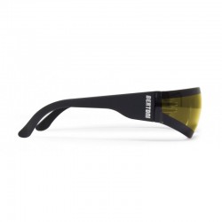 Antibeschlag Sportbrille mit Sehstärke AF150A - Motorradbrille und Schießbrille - Seitenansicht - Bertoni Italy