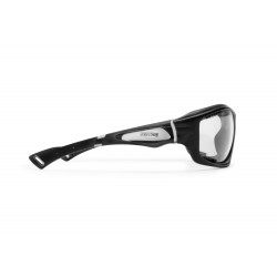 Occhiali Fotocromatici F1000A per Moto, Sci, Ciclismo MTB, Volo, Running e Golf - visione frontale - Bertoni Italy