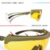 Antifog Sunglasses AF869 - Shooting Biathlon - details - Bertoni Italy