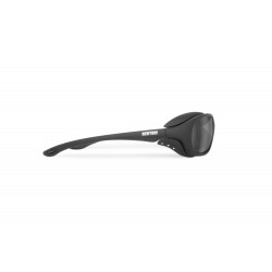 Antireflex Sportbrille AR123A Motorradbrille - Seitenansicht - Bertoni Italy
