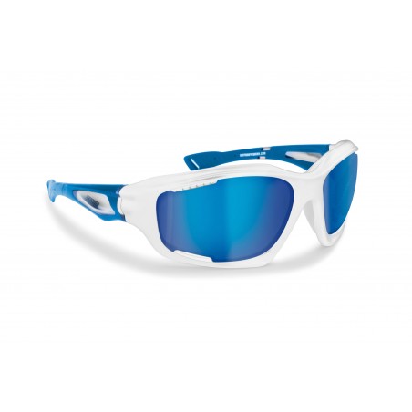 Polarisierten Sportbrille P1000B - Motorradbrille Fischglaser Skibrille Fahrradbrille Wassersportbrille - Bertoni Italy